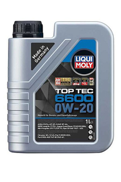 Масло моторное синтетическое LIQUI MOLY Top Tec 6600 0W-20 SP 1L