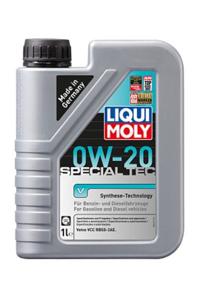 Масло моторное синтетическое LIQUI MOLY Special Tec V 0W-20 SN 1L