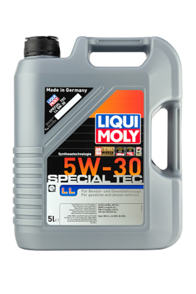 Масло моторное синтетическое LIQUI MOLY Special Tec LL 5W-30 SL 5L