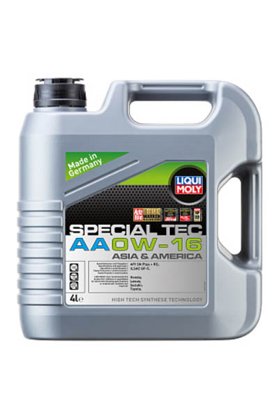 Масло моторное синтетическое LIQUI MOLY Special Tec AA 0W-16 SP 4L