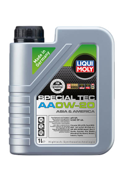 Масло моторное синтетическое LIQUI MOLY Special Tec AA 0W-20 SP 1L