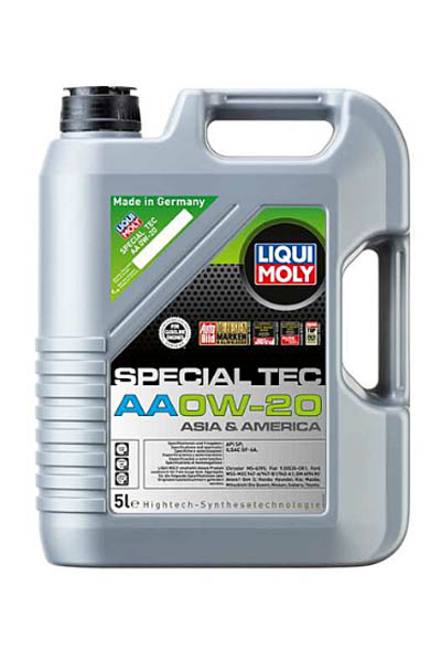 Масло моторное синтетическое LIQUI MOLY Special Tec AA 0W-20 SP 5L
