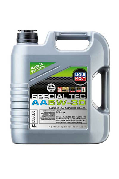 Масло моторное синтетическое LIQUI MOLY Special Tec AA 5W-30 SP 4L