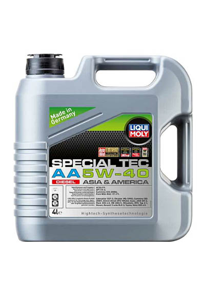 Масло моторное синтетическое LIQUI MOLY Special Tec AA Diesel 5W-40 CK-4 4L
