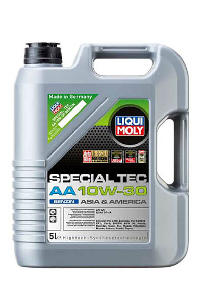 Масло моторное синтетическое LIQUI MOLY Special Tec AA Benzin 10W-30 SP 5L