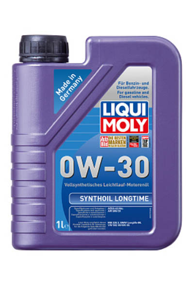 Масло моторное PAO-синтетическое LIQUI MOLY Synthoil Longtime 0W-30 SM 1L