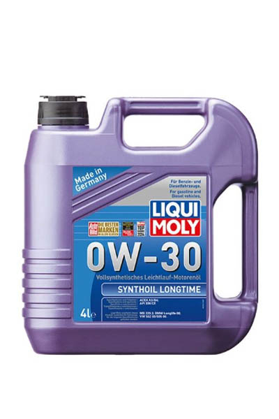 Масло моторное PAO-синтетическое LIQUI MOLY Synthoil Longtime 0W-30 SM 4L