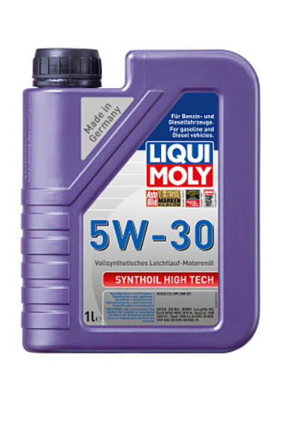 Масло моторное PAO-синтетическое LIQUI MOLY Synthoil High Tech 5W-30 SM/CF 1L