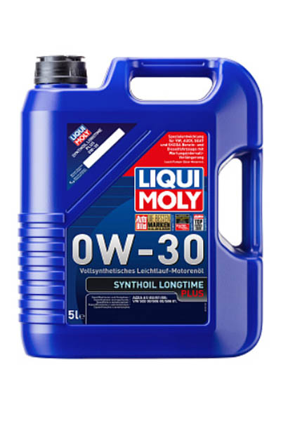 Масло моторное PAO-синтетическое LIQUI MOLY Synthoil Longtime Plus 0W-30 A5/B5 5L