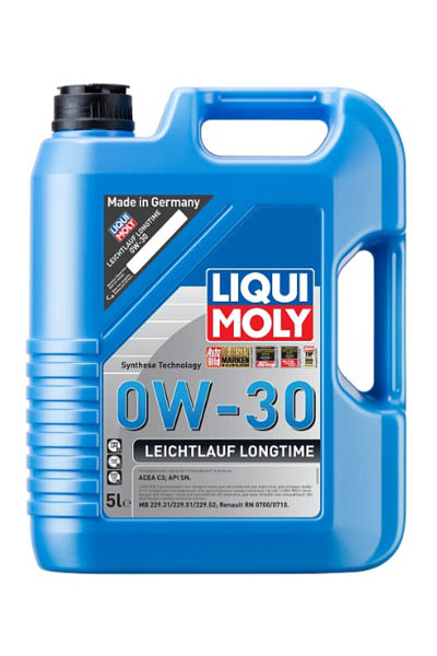 Масло моторное синтетическое LIQUI MOLY Leichtlauf Longtime 0W-30 SN 5L