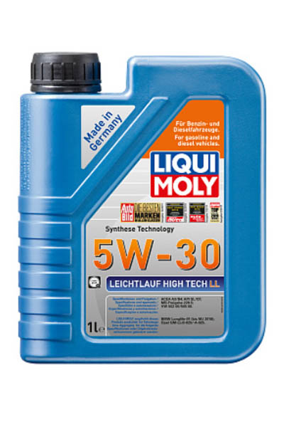 Масло моторное синтетическое LIQUI MOLY Leichtlauf High Tech LL 5W-30 SL/CF 1L