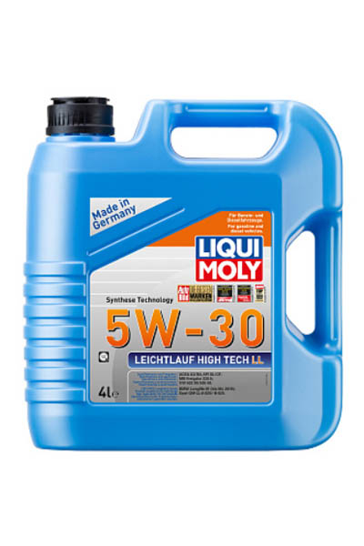 Масло моторное синтетическое LIQUI MOLY Leichtlauf High Tech LL 5W-30 SL/CF 4L