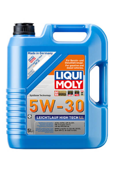 Масло моторное синтетическое LIQUI MOLY Leichtlauf High Tech LL 5W-30 SL/CF 5L