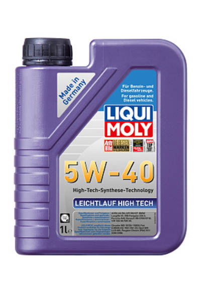 Масло моторное синтетическое LIQUI MOLY Leichtlauf High Tech 5W-40 SP 1L