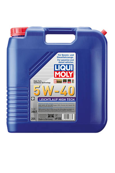 Масло моторное синтетическое LIQUI MOLY Leichtlauf High Tech 5W-40 SP 20L