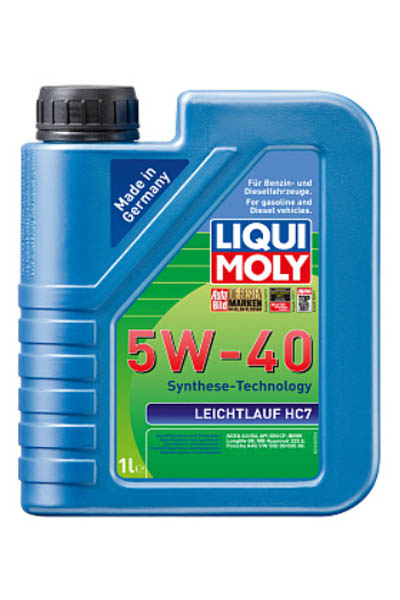 Масло моторное синтетическое LIQUI MOLY Leichtlauf HC 7 5W-40 SN Plus 1L