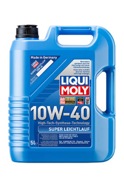 Масло моторное синтетическое LIQUI MOLY Super Leichtlauf 10W-40 SN 5L