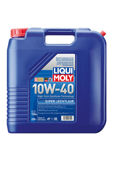 Масло моторное синтетическое LIQUI MOLY Super Leichtlauf 10W-40 SN 20L