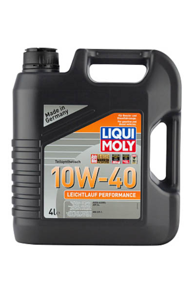 Масло моторное полусинтетическое LIQUI MOLY Leichtlauf Performance 10W-40 SL 4L