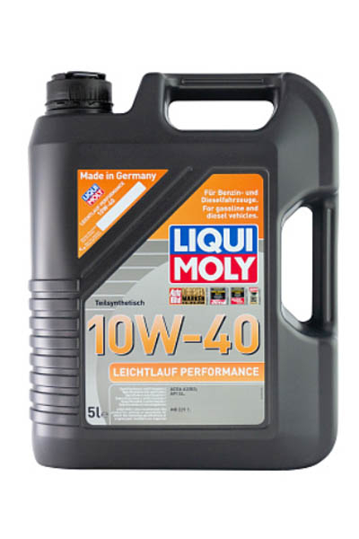Масло моторное полусинтетическое LIQUI MOLY Leichtlauf Performance 10W-40 SL 5L