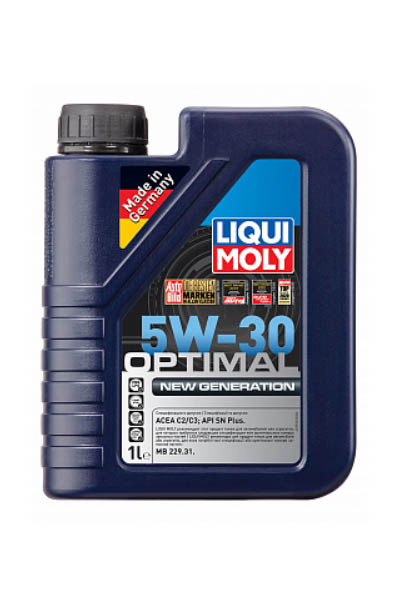 Масло моторное синтетическое LIQUI MOLY Optimal New Generation 5W-30 SN Plus 1L