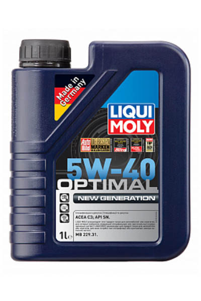 Масло моторное синтетическое LIQUI MOLY Optimal New Generation 5W-40 SN 1L