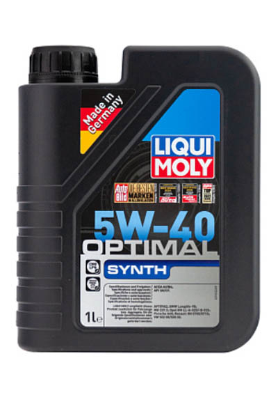 Масло моторное синтетическое LIQUI MOLY Optimal Synth 5W-40 SN Plus/CF 1L