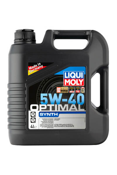 Масло моторное синтетическое LIQUI MOLY Optimal Synth 5W-40 SN Plus/CF 4L