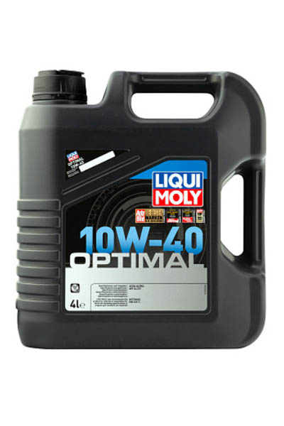 Масло моторное полусинтетическое LIQUI MOLY Optimal 10W-40 SL/CF 4L