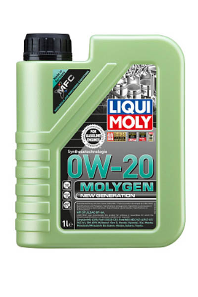 Масло моторное синтетическое LIQUI MOLY Molygen New Generation 0W-20 SP 1L