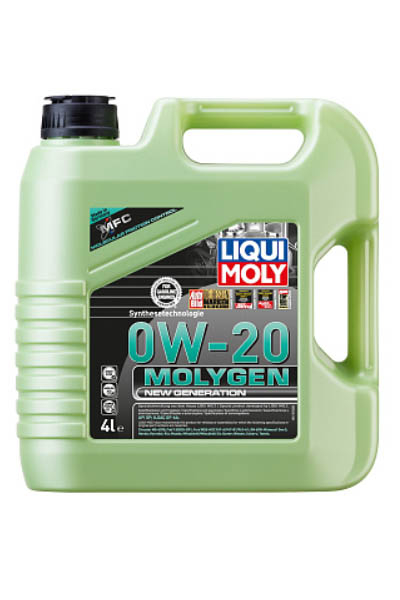 Масло моторное синтетическое LIQUI MOLY Molygen New Generation 0W-20 SP 4L