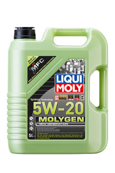 Масло моторное синтетическое LIQUI MOLY Molygen New Generation 5W-20 SP 5L