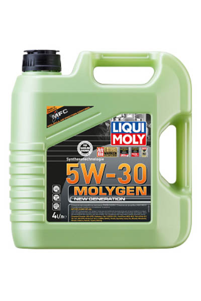 Масло моторное синтетическое LIQUI MOLY Molygen New Generation 5W-30 SP 4L