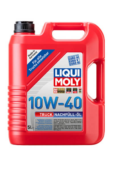 Масло моторное синтетическое LIQUI MOLY Truck Nachfull-Oil 10W-40 CK-4 5L