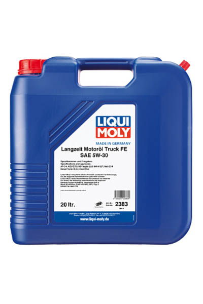 Масло моторное синтетическое LIQUI MOLY Langzeit-Motoroil Truck FE 5W-30 CF 20L