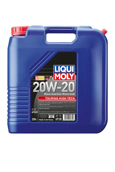 Масло моторное минеральное LIQUI MOLY Touring High Tech 20W-20 CF/CF-4/SJ 20L