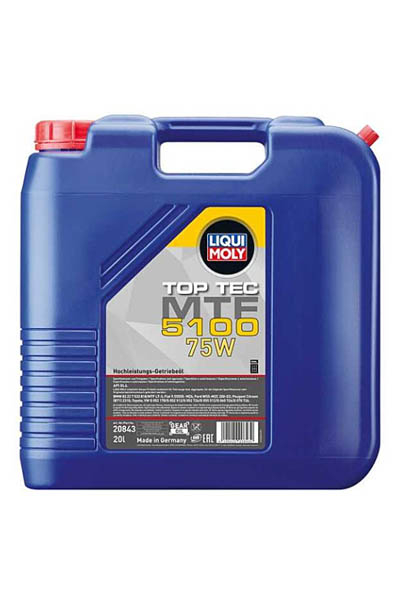 Масло трансмиссионное минеральное LIQUI MOLY Top Tec MTF 5100 75W GL-4 20L
