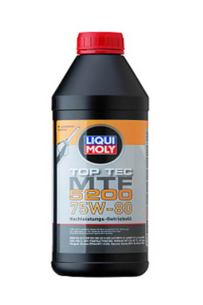 Масло трансмиссионное синтетическое LIQUI MOLY Top Tec MTF 5200 75W-80 GL-4 1L