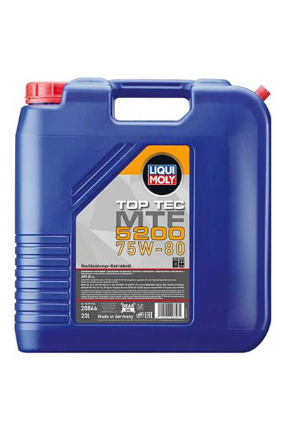 Масло трансмиссионное синтетическое LIQUI MOLY Top Tec MTF 5200 75W-80 GL-4 20L