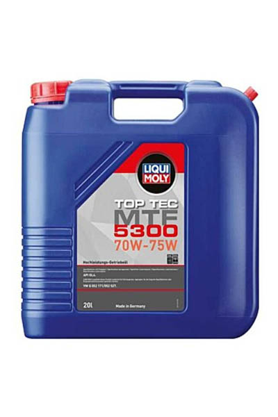 Масло трансмиссионное синтетическое LIQUI MOLY Top Tec MTF 5300 70W-75W GL-4 20L