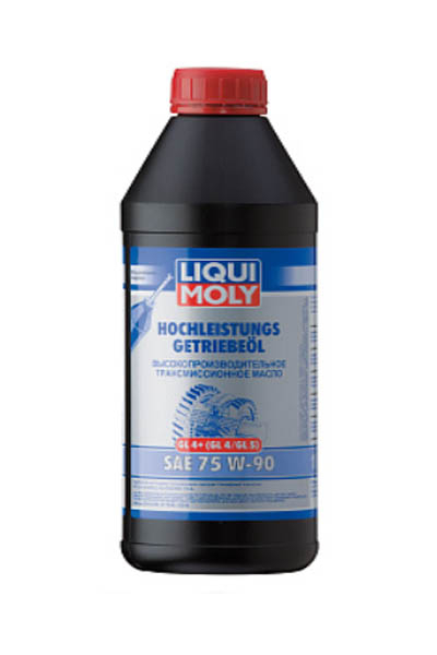 Масло трансмиссионное синтетическое LIQUI MOLY Hochleistungs-Getriebeoil 75W-90 GL-4+ 1L