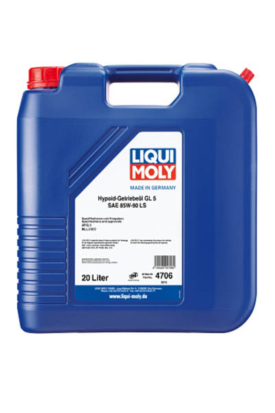 Масло трансмиссионное минеральное LIQUI MOLY Hypoid-Getriebeoil LS 85W-90 GL-5 20L