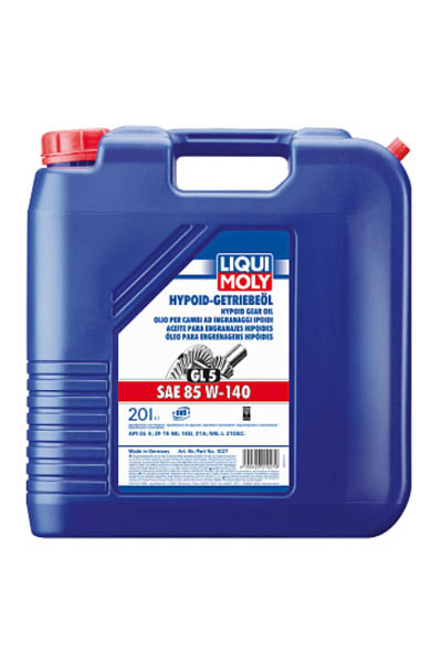 Масло трансмиссионное минеральное LIQUI MOLY Hypoid-Getriebeoil 85W-140 GL-5 20L