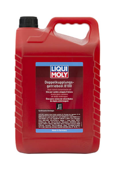 Масло трансмиссионное синтетическое LIQUI MOLY DSG Doppelkupplungsgetriebe-Oil 8100 5L