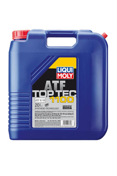Масло трансмиссионное синтетическое LIQUI MOLY Top Tec ATF 1100 20L