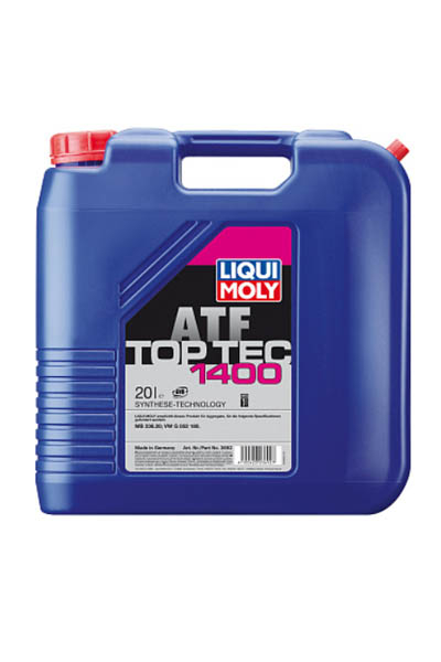 Масло трансмиссионное синтетическое LIQUI MOLY CVT Top Tec ATF 1400 20L