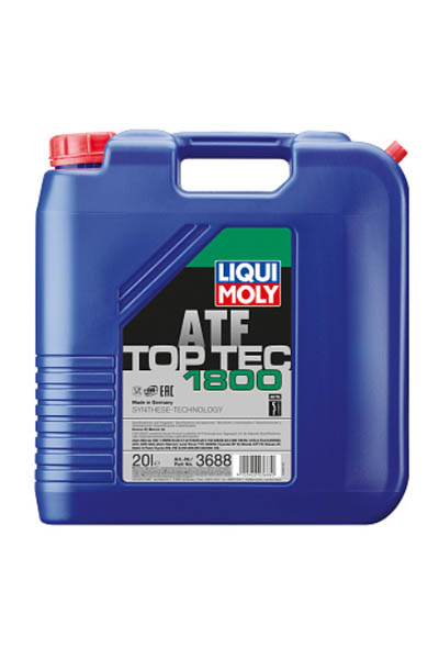 Масло трансмиссионное синтетическое LIQUI MOLY Top Tec ATF 1800 20L