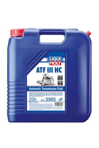 Масло трансмиссионное синтетическое LIQUI MOLY АКПП ATF III HC 20L