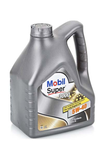 Масло моторное синтетическое MOBIL SUPER 3000 X1  5W40 A3/B4 CF/SN   4L