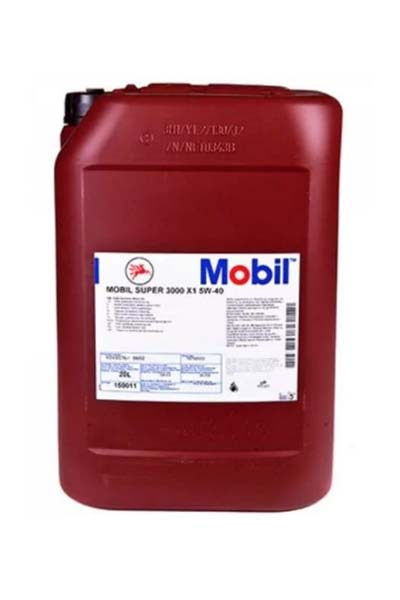 Масло моторное синтетическое MOBIL SUPER 3000 X1  5W40 A3/B4 CF/SN   20L